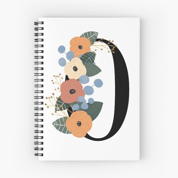 Item preview, Floral Letter O designed and sold by Egodcounseling.