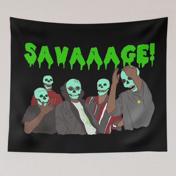 Item preview, MEME BLACK TEENS REACTING SAVAGE designed and sold by aydapadi.