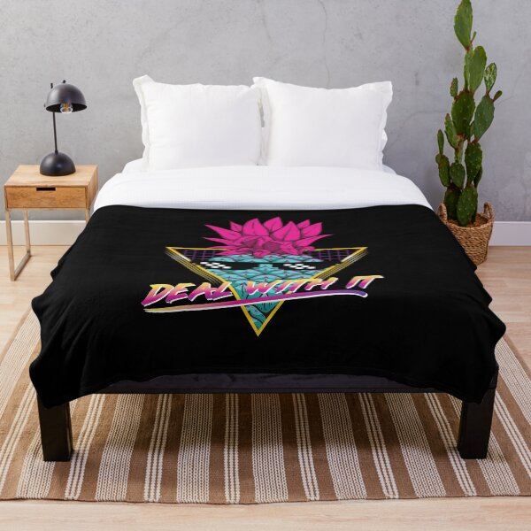 Item preview, Deal With It Pineapple Outrun Vaporwave/Synthwave Streetwear designed and sold by ROBO MEGA.