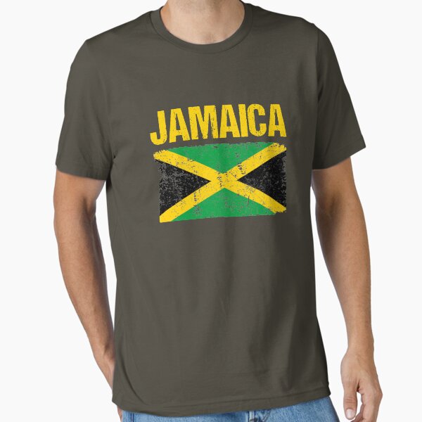 Item preview, Distressed Jamaica Flag designed and sold by goodspy.