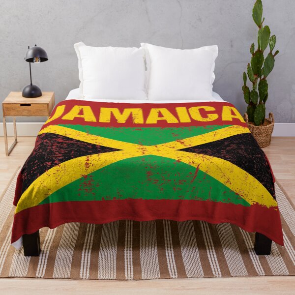 Item preview, Distressed Jamaica Flag designed and sold by goodspy.