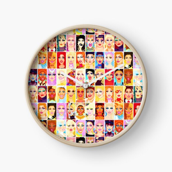 DRAG QUEEN ROYALTY Clock