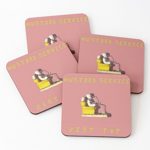 Item preview, mustard service zest pop designed and sold by SketchesOfChaos.