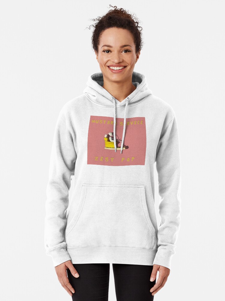 mustard pullover hoodie