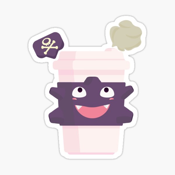 Vista previa del artículo con la obra «Koffing Tubería Café Caliente», diseñado y vendido por maxvonfelden.