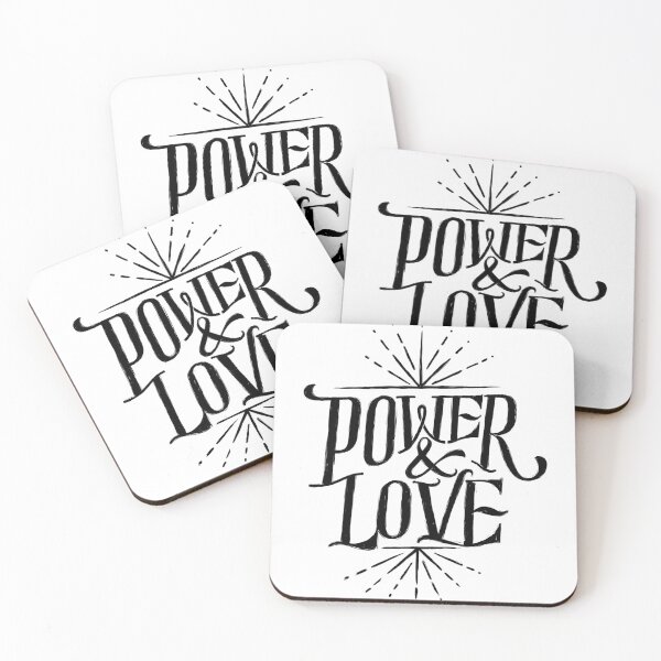 Item preview, Power and love designed and sold by Kerry Pritchard.