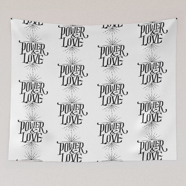 Item preview, Power and love designed and sold by Kerry Pritchard.