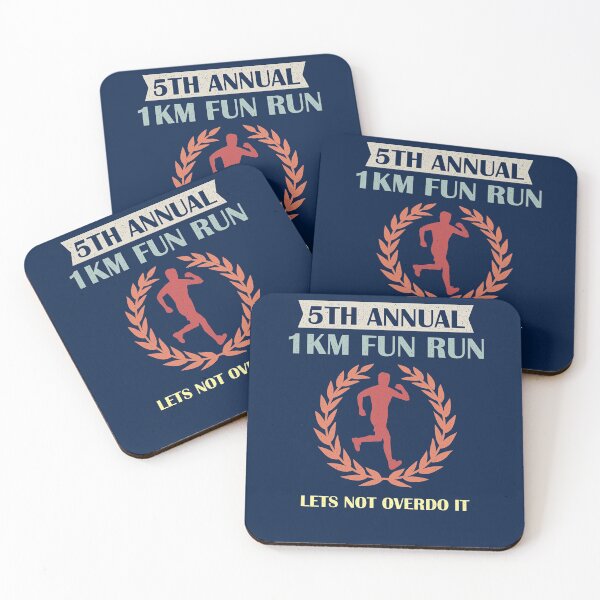 Item preview, 5th Annual 1km Fun Run Lets Not Overdo It designed and sold by d247.