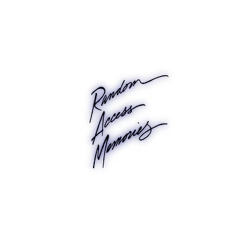 Artwork thumbnail, Random Access Memories by sofjac