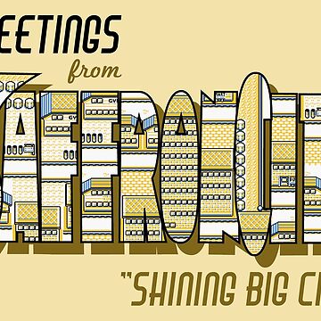 Artwork thumbnail, Greetings from Saffron City by merimeaux