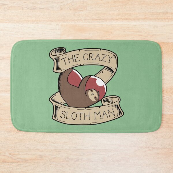 Item preview, Crazy Sloth Man Tattoo designed and sold by Slothgirl Art.