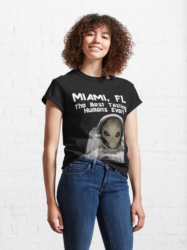 Alternate view of Miami, FL Best Tasting Humans Ever! Design Classic T-Shirt