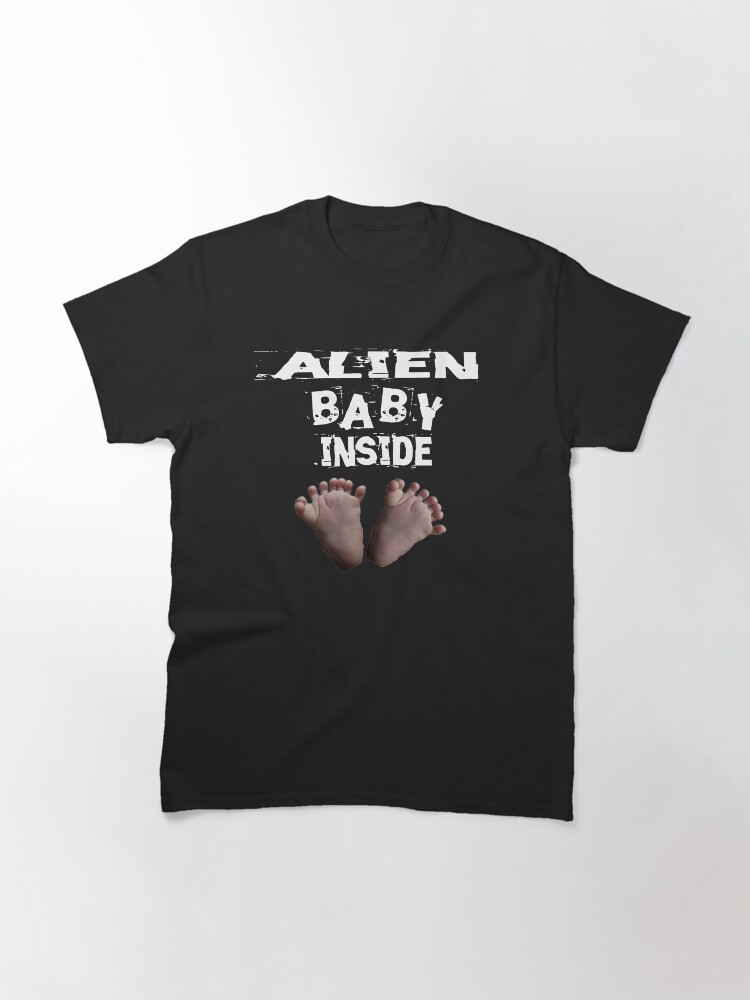 Alternate view of Alien Baby Inside Design Classic T-Shirt