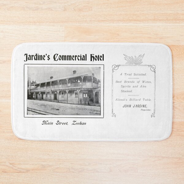 Item preview, Historic Tasmania. Jardines Commercial Hotel Zeehan 1900s designed and sold by taspaul.