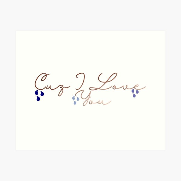 Item preview, Cryin' Cuz I Love You designed and sold by Addison Nicole.