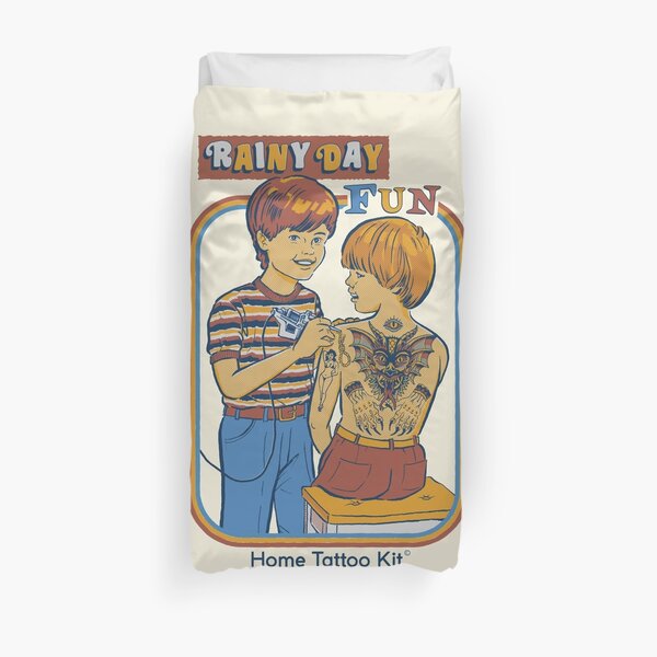 Rainy Day Fun Duvet Cover