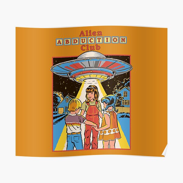 Alien Abduction Club Poster