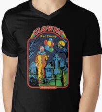 Clowns are Funny V-Neck T-Shirt