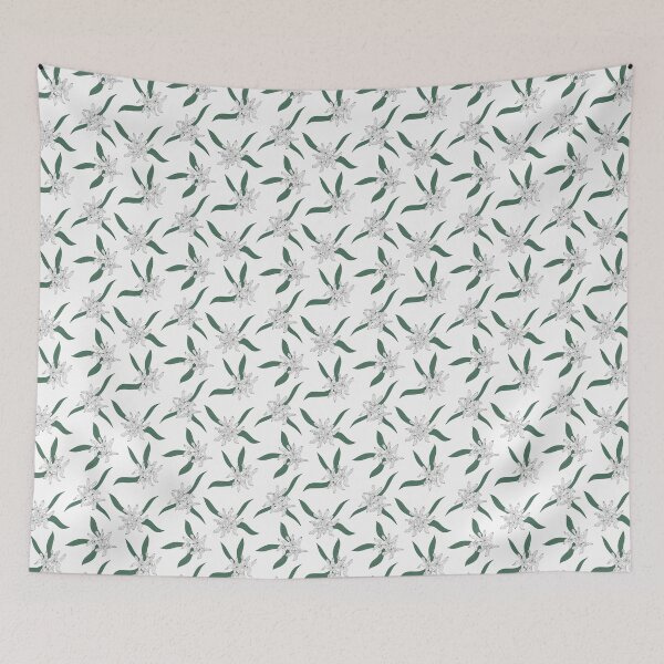 Item preview, Flowers and leaves seamless pattern designed and sold by FarAwayElla.