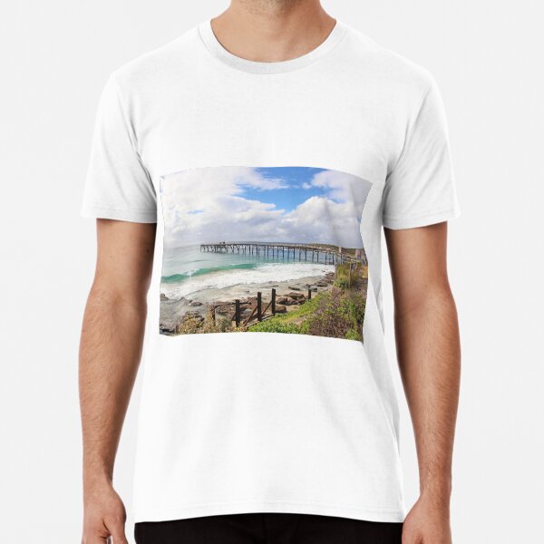Catherine Hill Bay Pier Premium T-Shirt