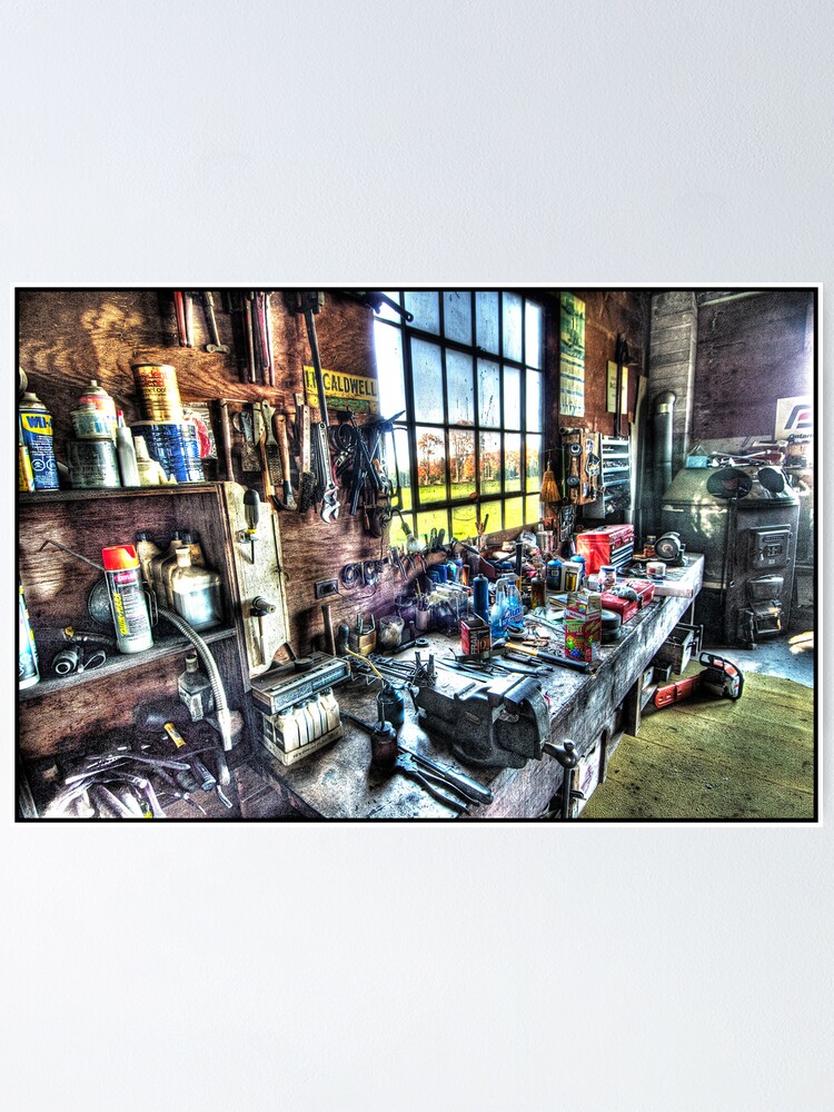 Alternate view of Jim's Workbench Poster