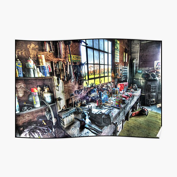 Jim's Workbench Poster