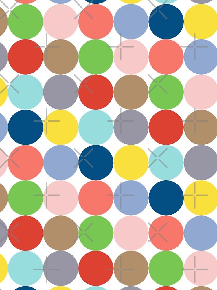Bunte Kreise in Pastellfarben von pASob-dESIGN
