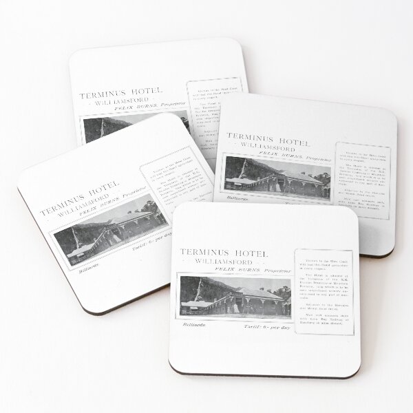 Item preview, Historic Tasmania. Williamsford Hotel, Rugged West Coast 1900s designed and sold by taspaul.