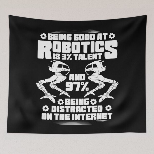 Item preview, Robotics Robot Robots Engineer Gift Present designed and sold by Krautshirts.