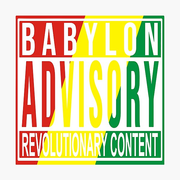 Item preview, BABYLON ADVISORY designed and sold by NattyWear.