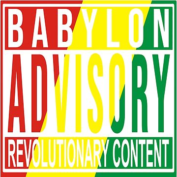 Artwork thumbnail, BABYLON ADVISORY by NattyWear