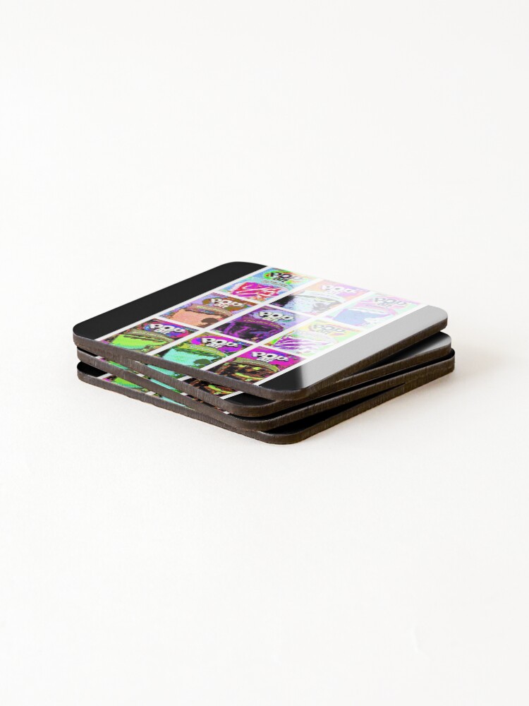 Thumbnail 4 of 5, Coasters (Set of 4), POP ART designed and sold by Marcus-Rufus.