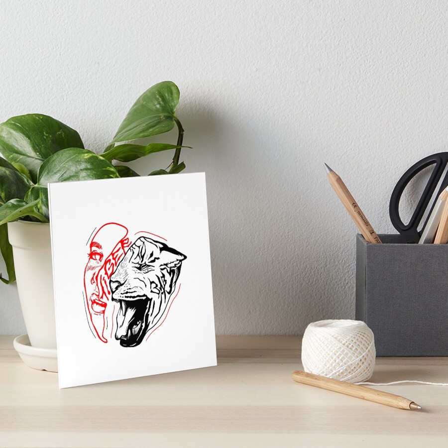Item preview, Art Board Print designed and sold by FAKShop.