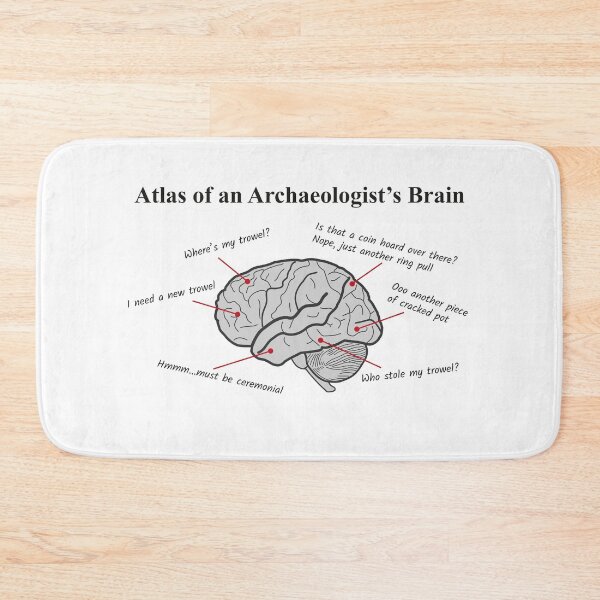 Item preview, Atlas of an Archaeologists Brain designed and sold by MadPanda.