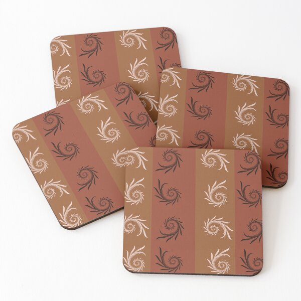 Item preview, Caramel Toffee Swirl Stripe designed and sold by mjohmy.