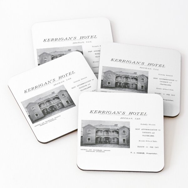 Item preview, Historic Tasmania. Kerrigans Hotel Zeehan 1900s designed and sold by taspaul.