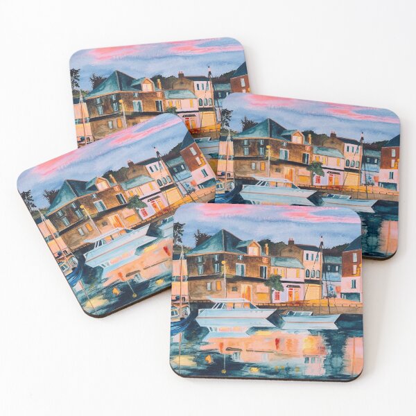 Item preview, Cornish seaside town designed and sold by SophiesDesigns2.