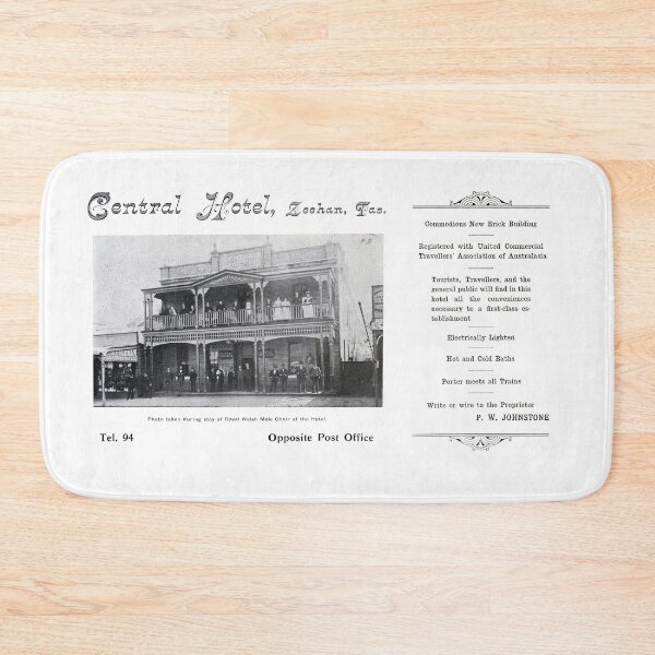 Item preview, Historic Tasmania. Central Hotel Zeehan 1900s designed and sold by taspaul.