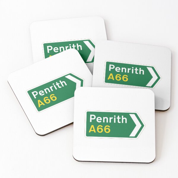 Item preview, Penrith A66 Road Sign UK Cumbria designed and sold by Cumbria Guru.
