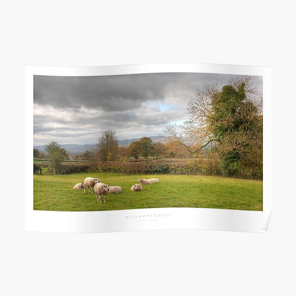 Hilluppencott, Shropshire Poster