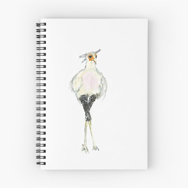 Item preview, Sexy secretary bird. designed and sold by Peta Wakeham.