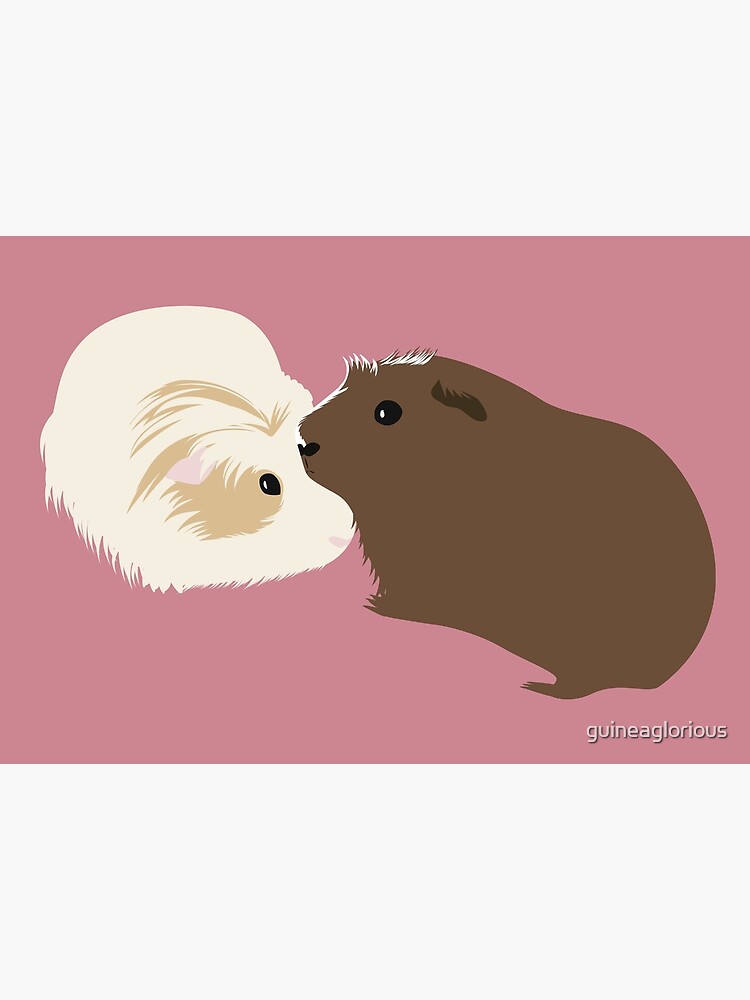Thumbnail 2 of 2, Postcard, Cavia Amorous designed and sold by guineaglorious.
