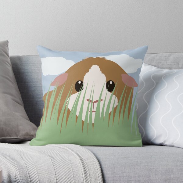 Prairie Pig Throw Pillow