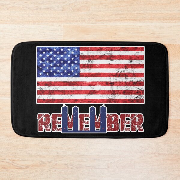 Item preview, 9/11 Memorial Remember Patriot Day With USA Flag designed and sold by UniQueensShop.