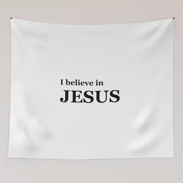 Item preview, I believe in Jesus designed and sold by SkullCity.