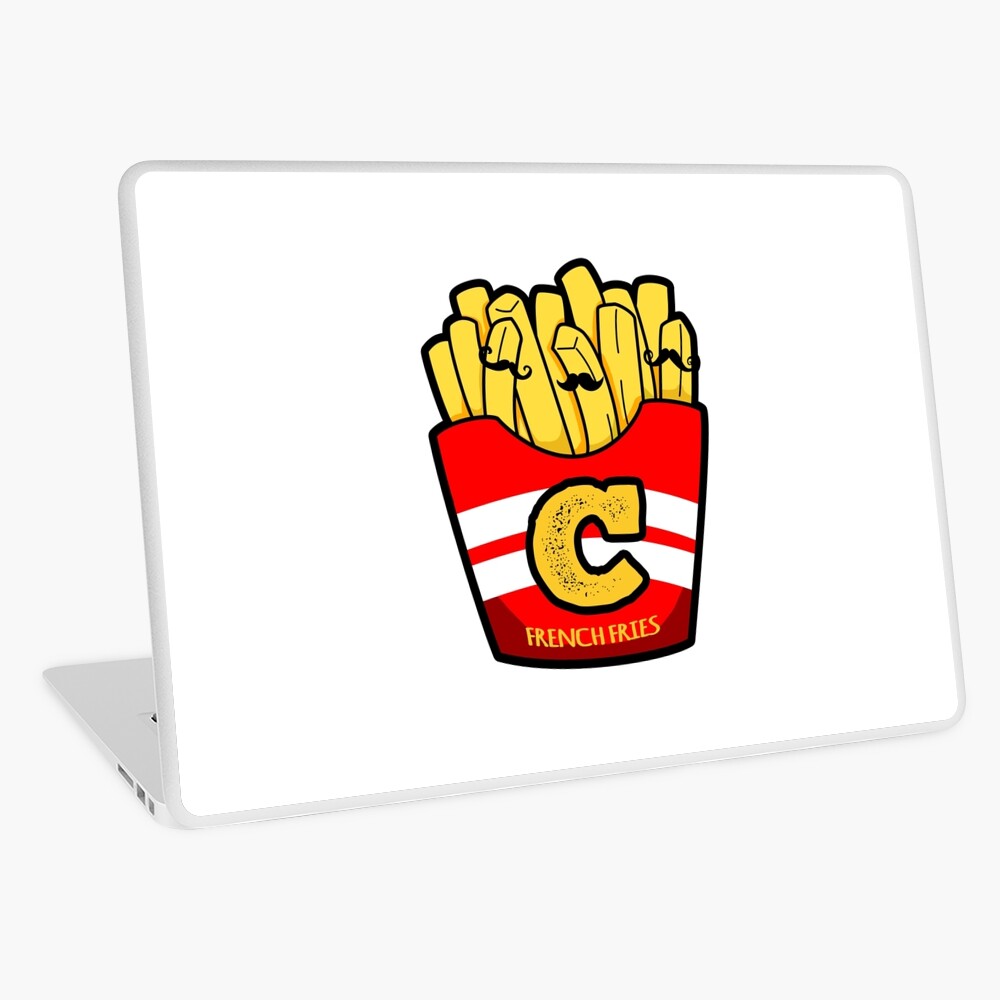 Alphabet Letter C Cute French Fries Ipad Case Skin By Kidsmonogram Redbubble