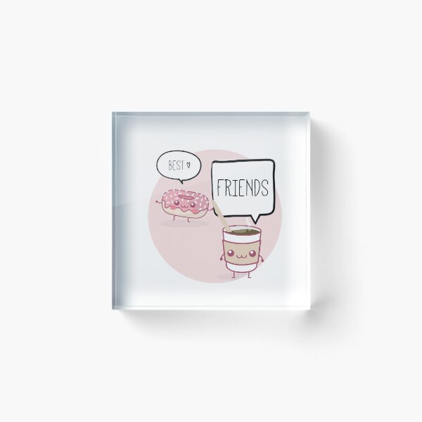 Item preview, Best friends, coffee and donut designed and sold by Urosek.