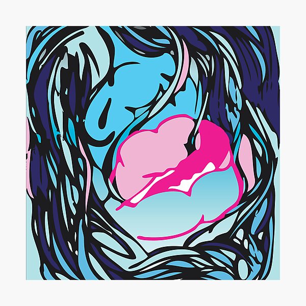 Item preview, Mouth (Pieces Series) designed and sold by Charlie-Rae.