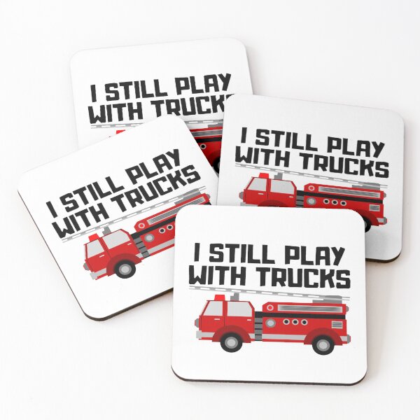 Item preview, I still play with trucks designed and sold by WeMadeOurWorld.