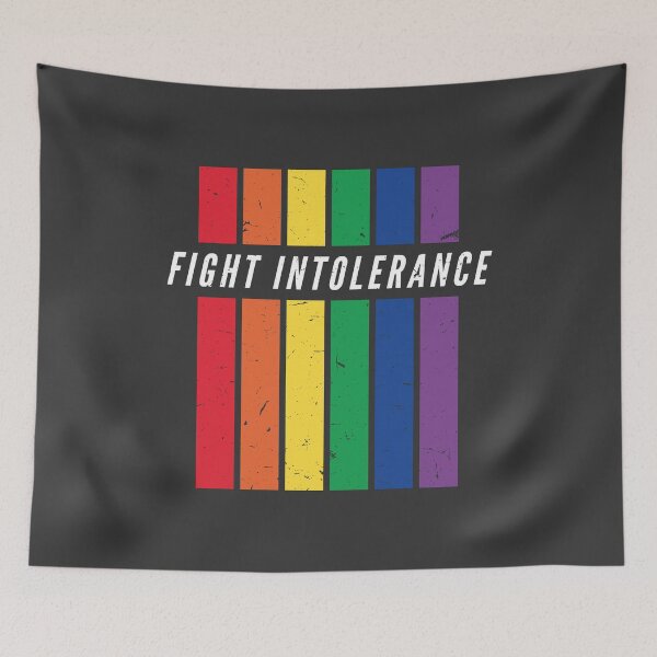 Item preview, Fight Intolerance - Against Racism, Homophobia and Sexism designed and sold by LupusPolaris.